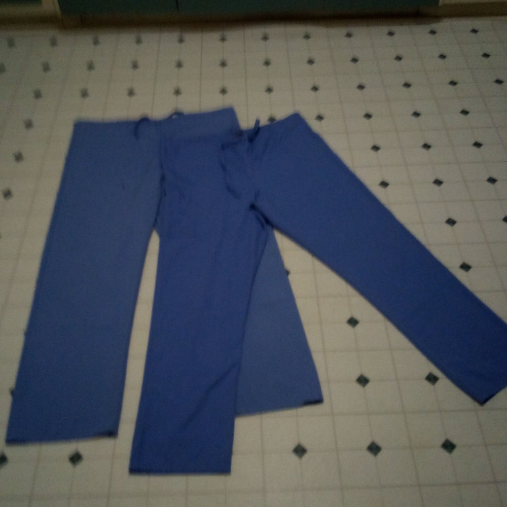 ScrubZone Blue Scrubs pack of 3  Sz Large